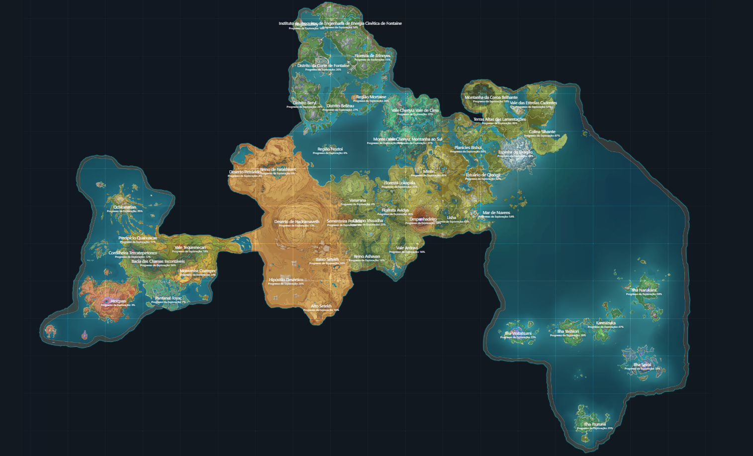 Mapa de Teyvat