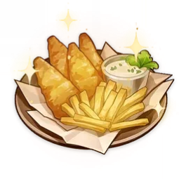 Peixe e Batatas Fritas