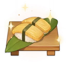 Sushi de Ovo de Pássaro